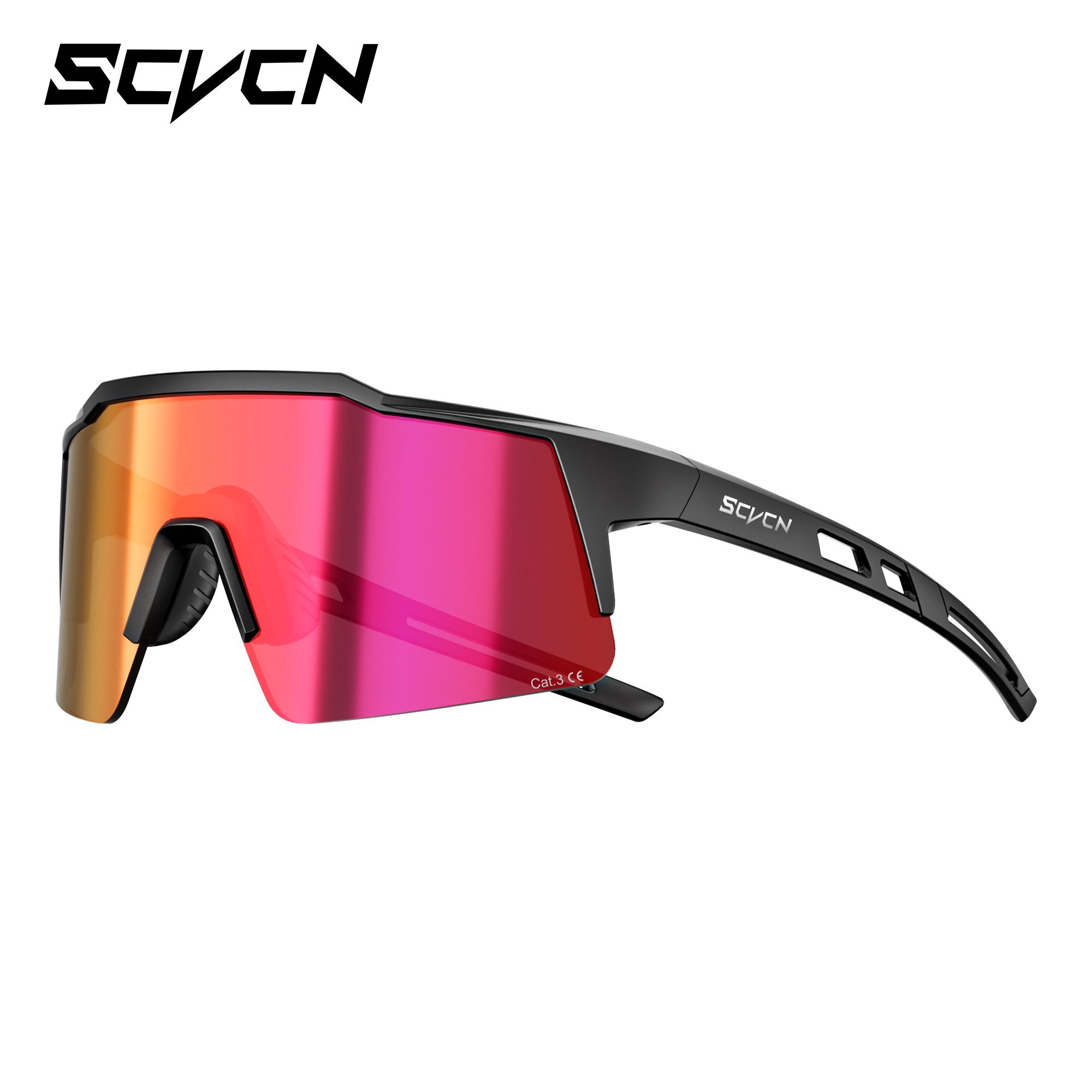 Mountain Biking Sunglasses - Okulary fotochromowe SCVCN 2026 do wędrówek,