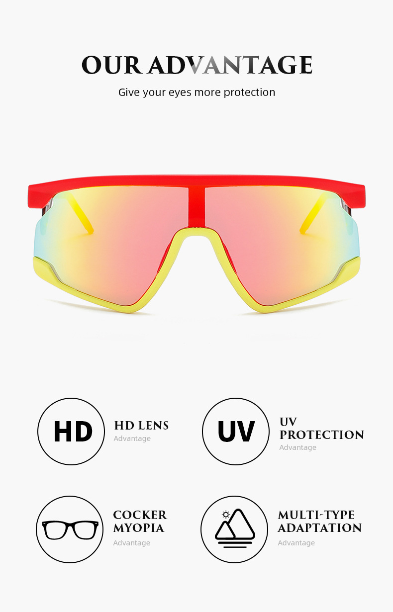 Nowe okulary rowerowe unisex,  – Mountain Biking Sunglasses recenzja i cena