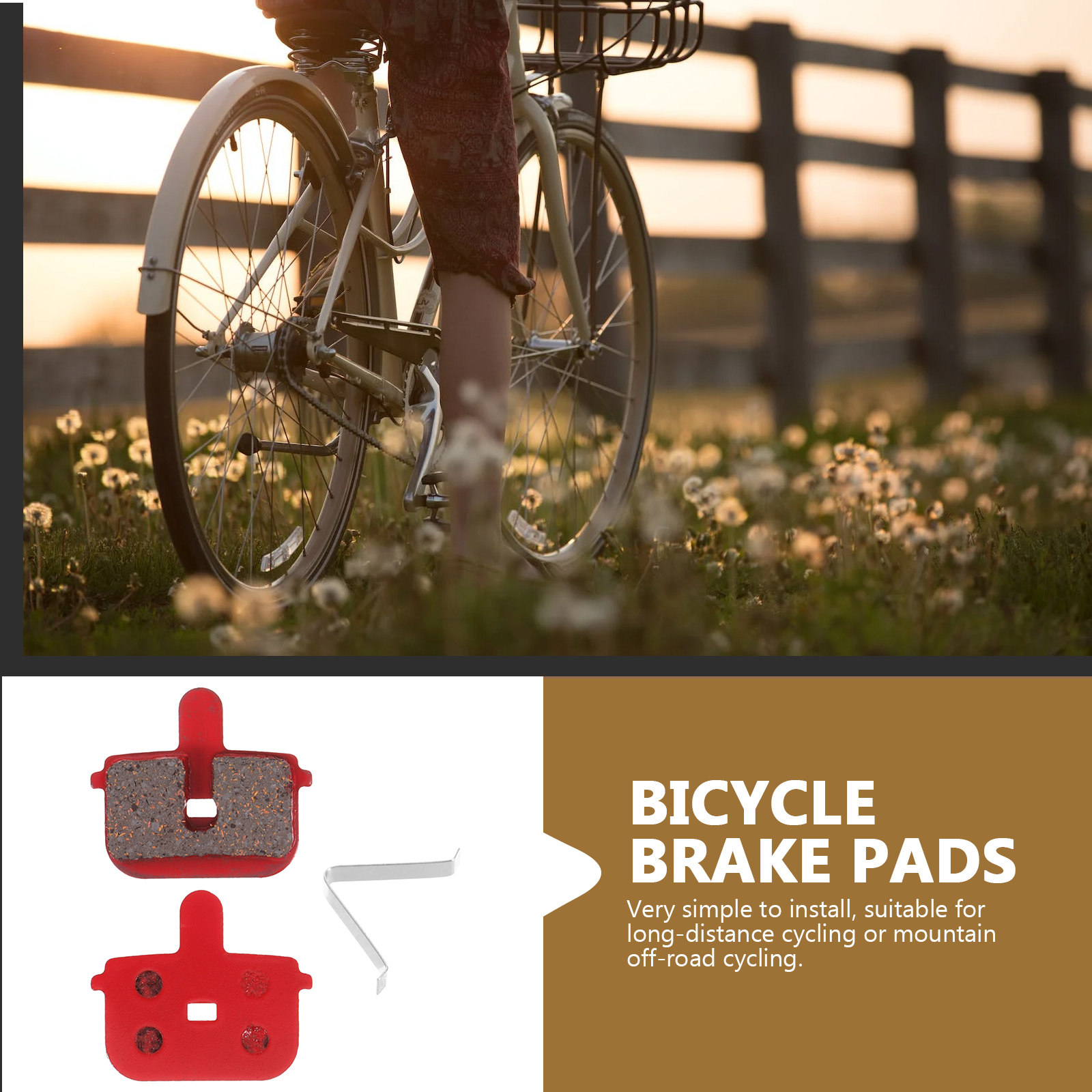 1 zestaw metalowych klocków ha – Mountain Biking Pads recenzja i cena