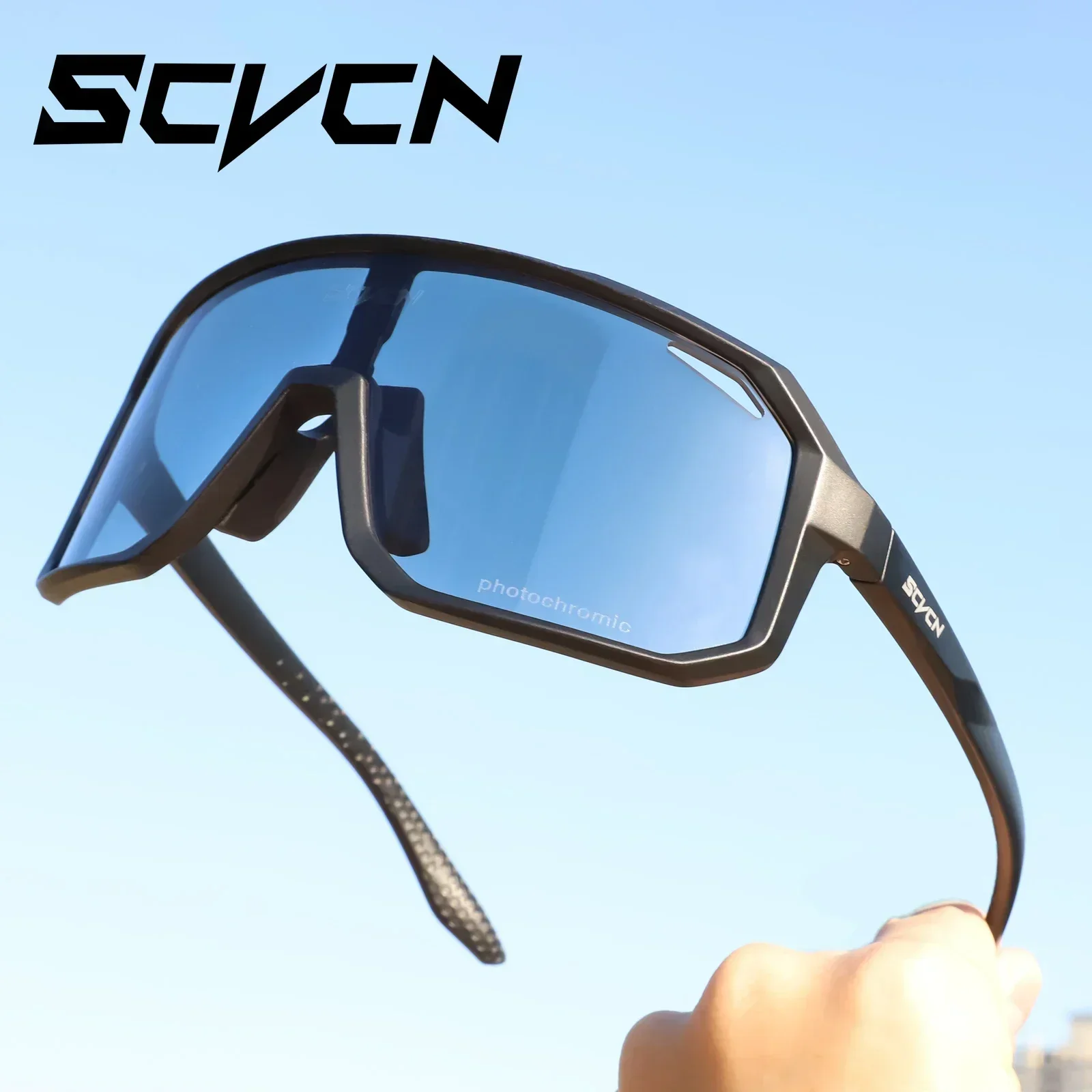 Okulary fotochromowe SCVCN do  – Mountain Biking Sunglasses recenzja i cena