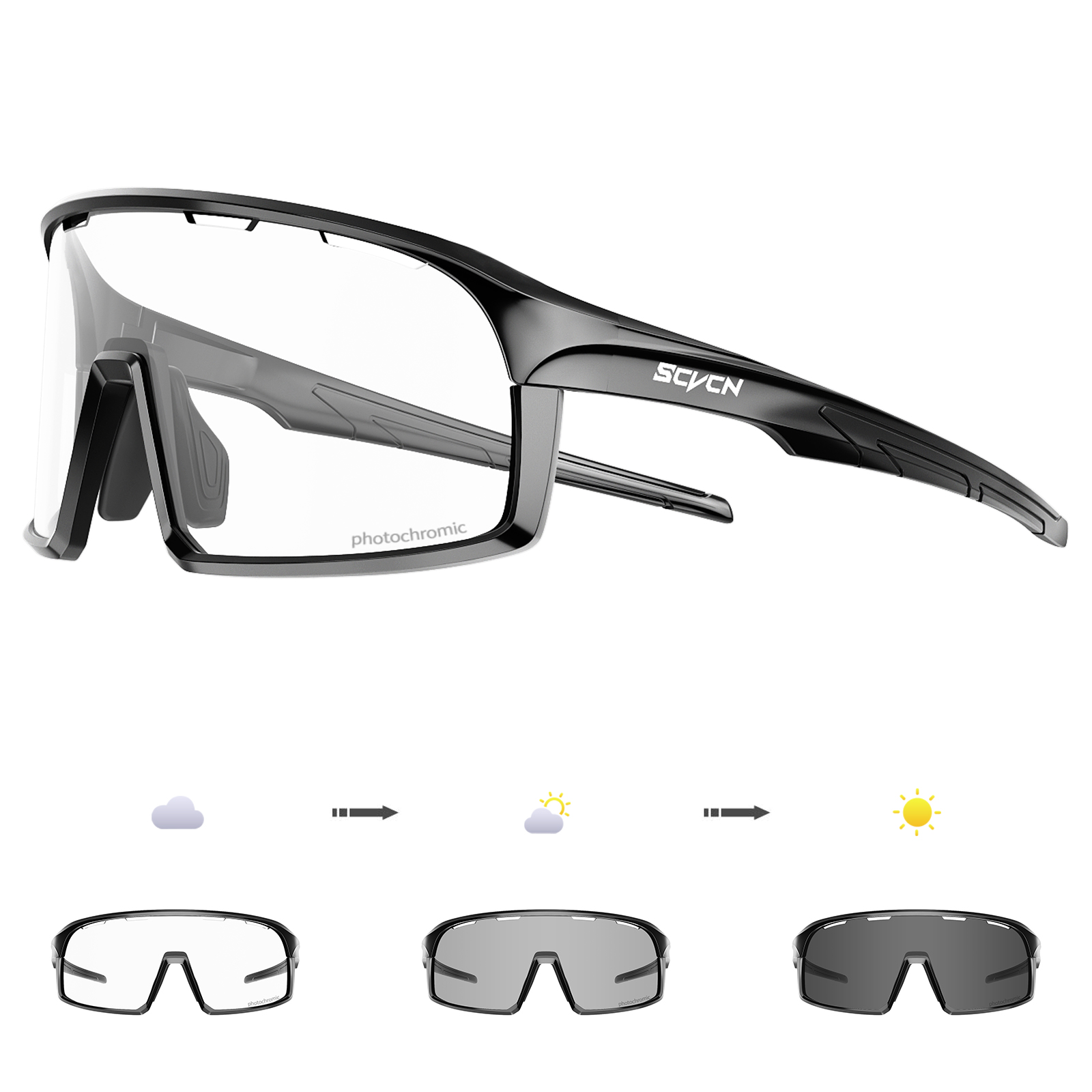Okulary przeciwsłoneczne fotoc – Mountain Biking Sunglasses recenzja i cena