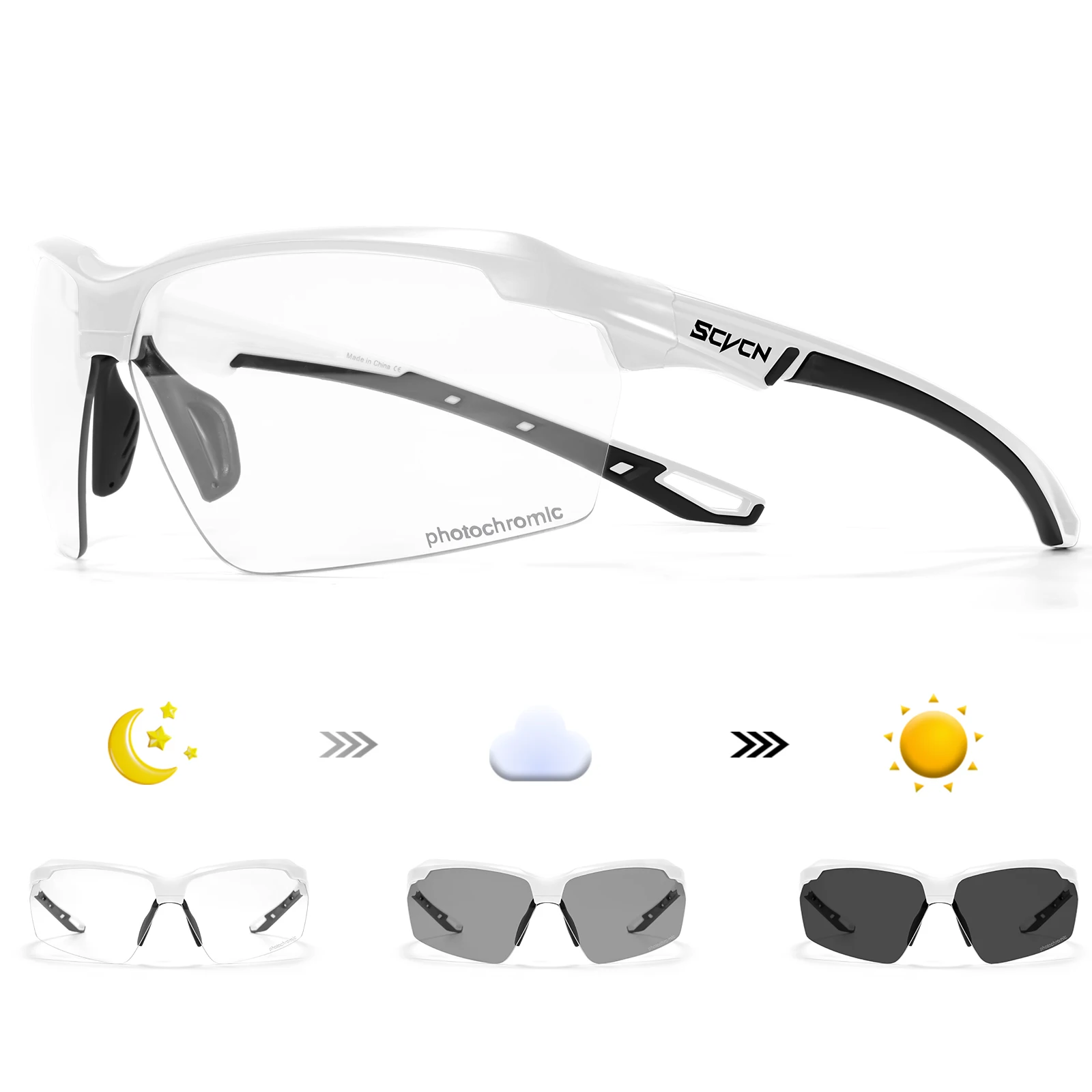 Okulary rowerowe fotochromowe  – Mountain Biking Sunglasses recenzja i cena
