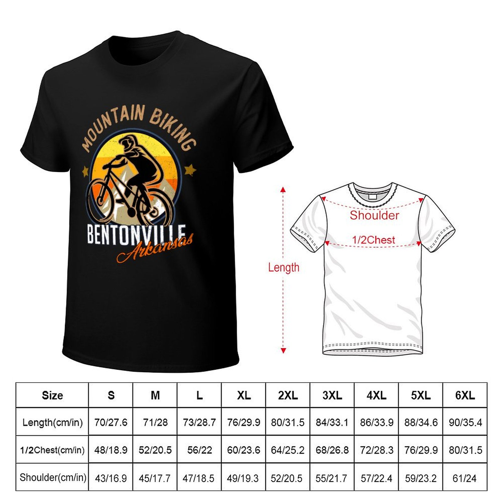 Koszulka rowerowa Bentonville  – Mountain Biking Bentonville Arkansas recenzja i cena